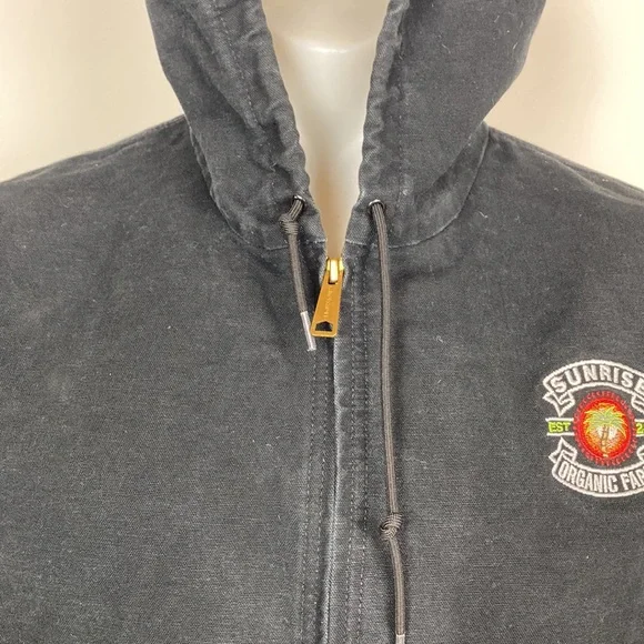 Carhartt Black Hooded Jacket - Picture 2 of 14